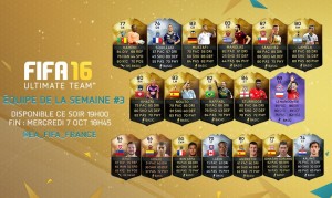 Lire la suite à propos de l’article FUT 16 Equipe de la semaine 3 TOTW